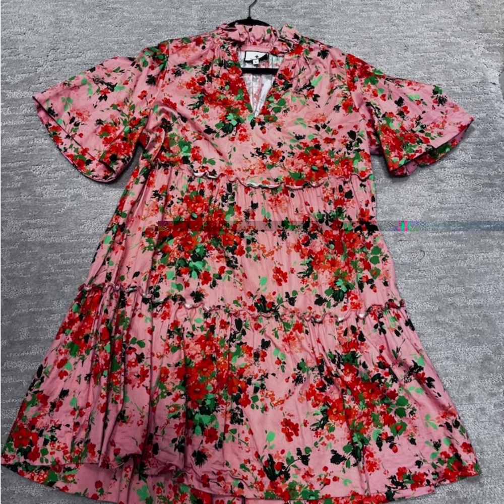 Tuckernuck Floral Pink Dress